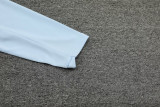 24-25 France Light blue Half Pull Tracksuit