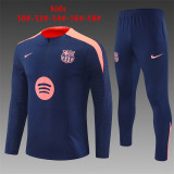 Kids Barcelona Training Suit Navy 2024/25