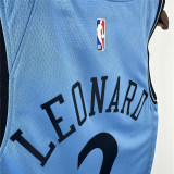 Mens Los Angeles Clippers Nike Blue 2024/25 Swingman Jersey - City Edition