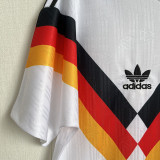 1990 Germany Home White Retro Soccer Jersey