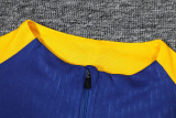24-25 INT Fancy blue Half Pull Tracksuit