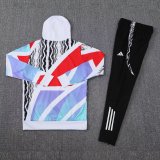 Mens Arsenal Hoodie Sweatshirt + Pants Training Suit Tri-Color 2024/25