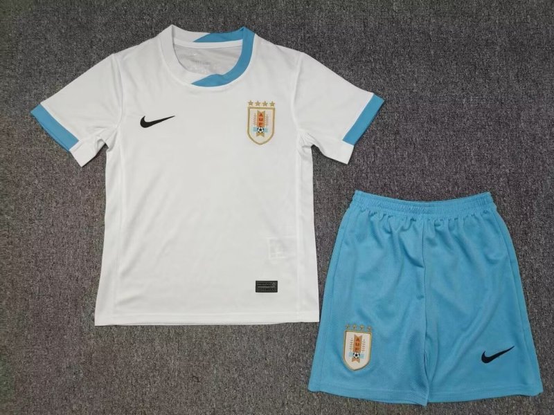 Kids Uruguay Away Jersey 2024/25