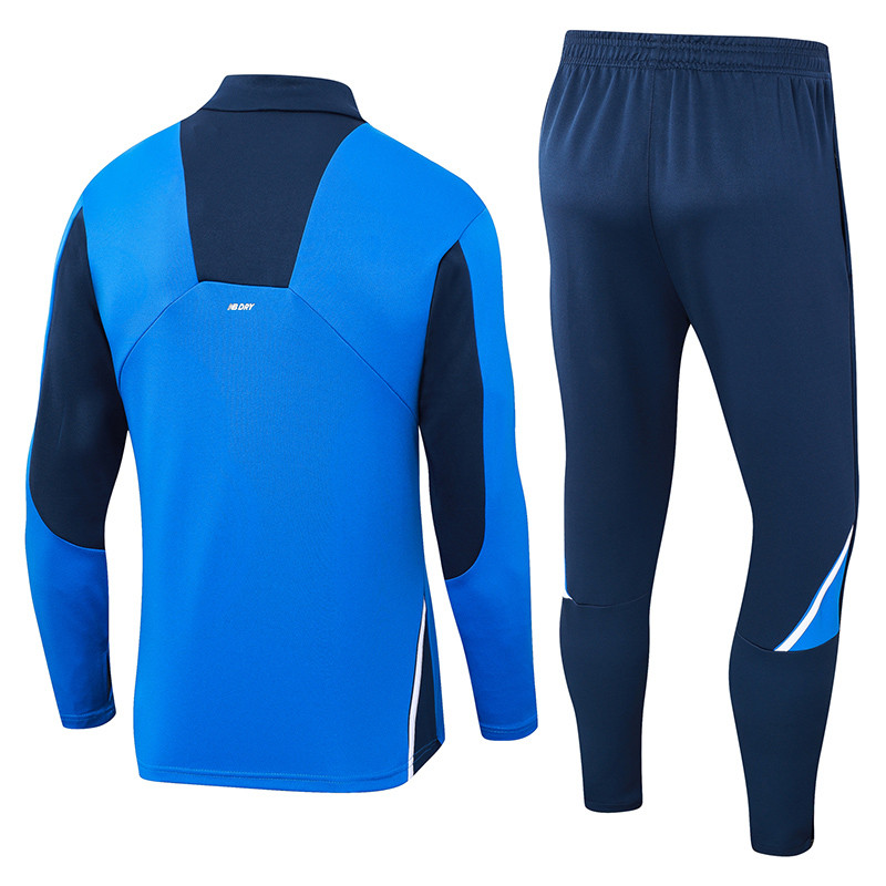 24-25 Porto Fancy blue Half Pull Tracksuit