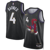 Mens Toronto Raptors Nike Black 2024/25 Swingman Jersey - City Edition