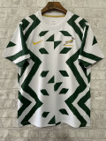 2024 South Africa White Green Rugby Jersey