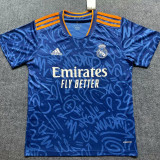 21-22 Real Madrid  Away Fans Soccer Jersey