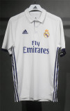 Mens Real Madrid Retro Home Authentic Jersey 2016/17 - Match