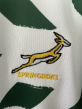 2024 South Africa White Green Rugby Jersey