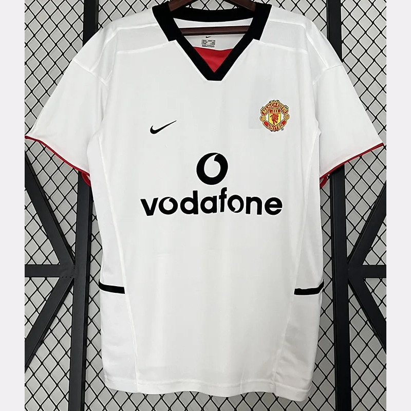 2002-2003 Man Utd Away Retro Soccer Jersey