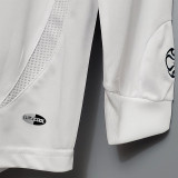 2006-2007 LIV Away White Long Sleeve Retro Soccer Jersey