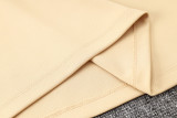 24-25 Mens  Barcelona  Earthy Yellow Half Pull Tracksuit
