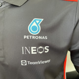 2023 F1 Mercedes Black Polo Racing Suit