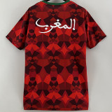 23-24 Morocco Red Fans Training Shirts