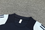 Mens Real Madrid Short Training Suit Royal 2024/25