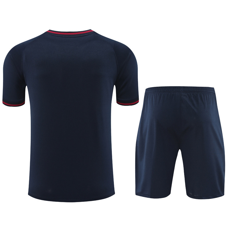 24-25 Mens Barcelona Black Training Short Suit