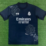 23-24 Real Madrid Y-3 Black Fans Soccer Jersey