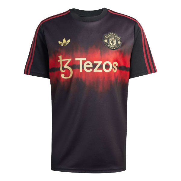 Mens Manchester United Chinese New Year Special Edition Black Jersey 2025