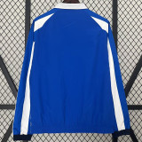 24-25 Porto Blue & White Double Sided Windbreaker