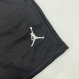 M17 Jordan Black Pure Cotton Fabric Casual Short Pants