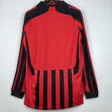 2007-2008 ACM Home Long Sleeve Retro Soccer Jersey