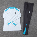 24-25 TOT White Half Pull Tracksuit