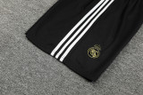 24-25 Real Madrid  Black Vest Short traning suit