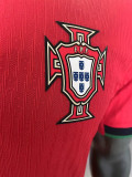 24-25 Portugal Home Player Version Soccer Jersey