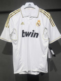 2011-2012 Real Madrid Home Player Version  Retro Soccer Jersey