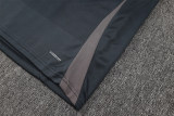 Mens Real Madrid Training Suit Grey 2024/25