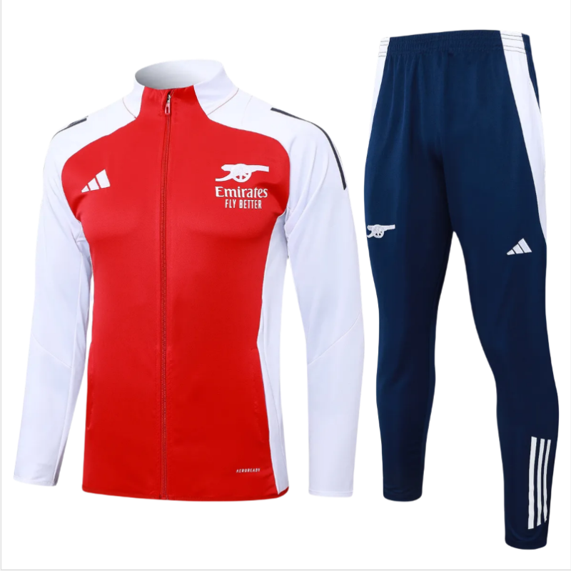 Kids Arsenal Jacket + Pants Training Suit Red 2024/25