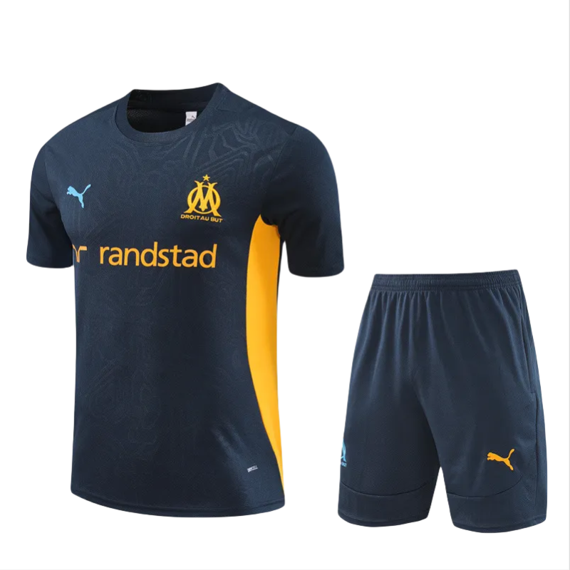 Kids Olympique Marseille Short Training Suit Royal 2024/25