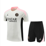 Kids PSG x Jordan Short Training Suit White 2024/25