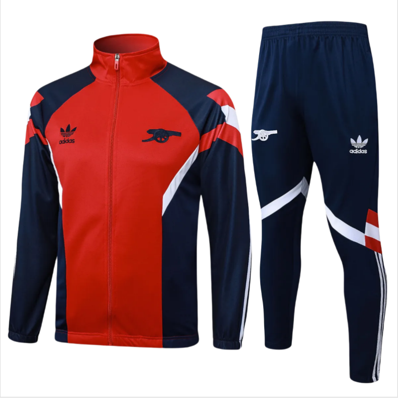 Kids Arsenal Jacket + Pants Training Suit Red 2024/25