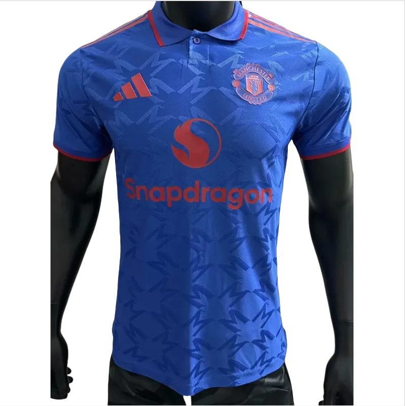 25-26 Man Utd Blue Special Edition Player Version Training shirts