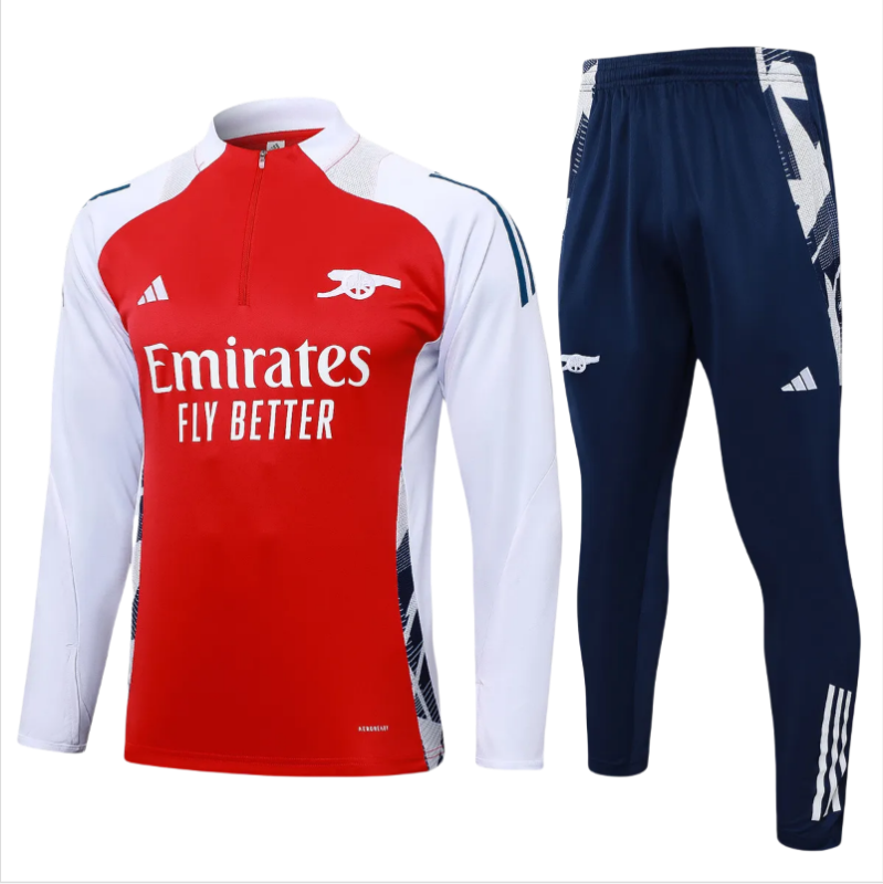 Kids Arsenal Training Suit Red 2024/25