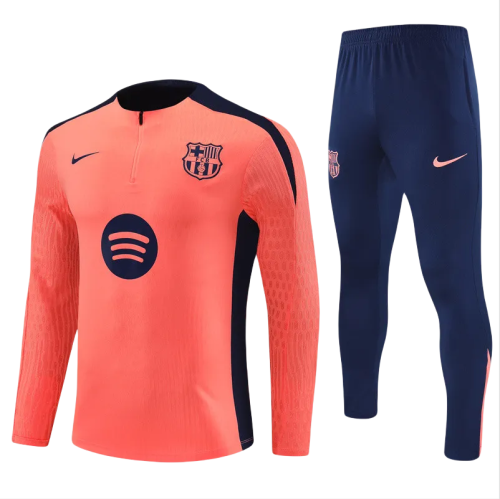 Kids Barcelona Training Suit Orange 2024/25
