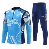 Kids Napoli Training Suit Blue 2024/25
