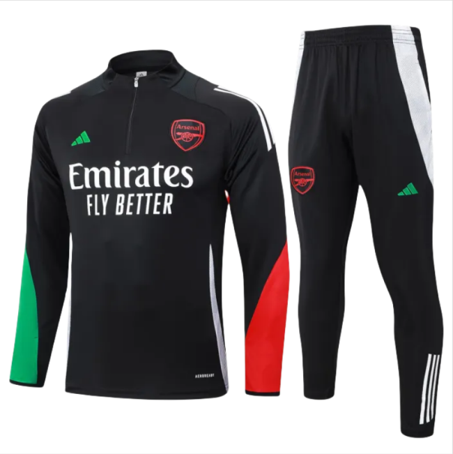 Kids Arsenal Training Suit Black 2024/25