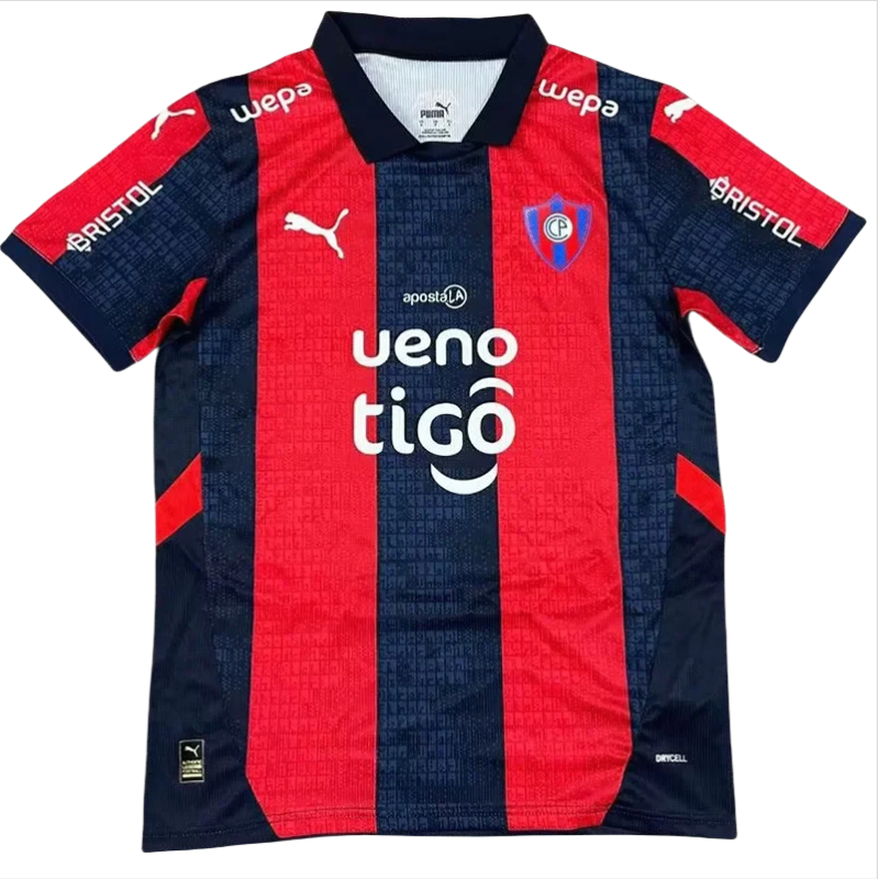 25-26 Cerro Porteno Home Fans Soccer Jersey