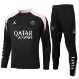 Kids PSG x Jordan Training Suit Black 2024/25