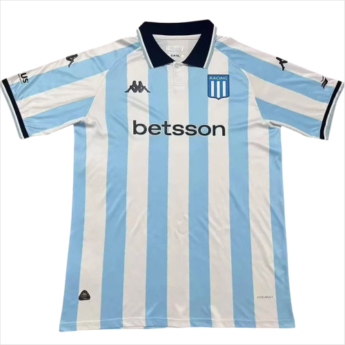 25-26 Racing Club Home Fans Soccer Jersey