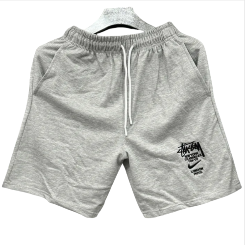 M15 Jordan Grey Pure Cotton Fabric Casual Short Pants