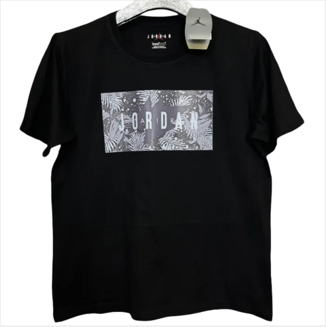 T175 Jordan Black High Quality Casual T-Shirt