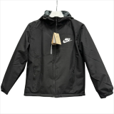 2024 NK Velvet Thickened warm Black Outdoor Jackets