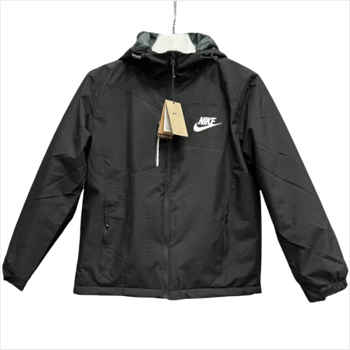 2024 NK Velvet Thickened warm Black Outdoor Jackets