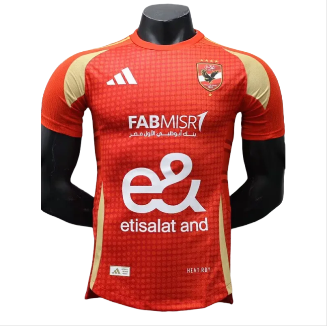 24-25 AL AHLY SC Home Player Version Soccer Jersey