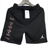 M006 Jordan Black Pure Cotton Fabric Casual Short Pants