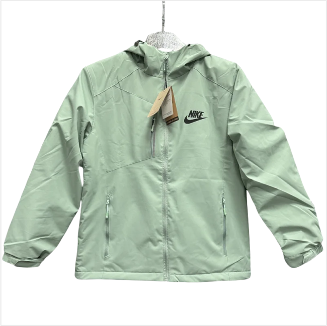 2024 NK Velvet Thickened warm Green Outdoor Jackets