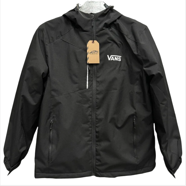 2024 VANS Velvet Thickened warm Black Outdoor Jackets